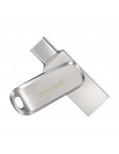 SanDisk Ultra Dual Drive Luxe unidad flash USB 1000 GB USB Type-A   USB Type-C 3.2 Gen 1 (3.1 Gen 1) Acero inoxidable