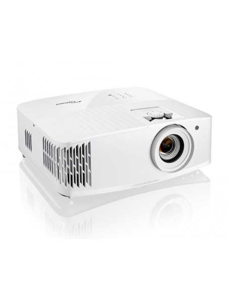 Optoma UHD42 videoproyector Proyector para escritorio 3400 lúmenes ANSI DLP 2160p (3840x2160) 3D Blanco