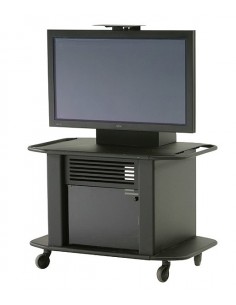 ClearOne Titan Single Plasma Negro Panel plano Carro multimedia