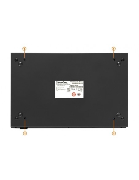 ClearOne 910-401-913 soporte para estantes Negro 2 pieza(s)