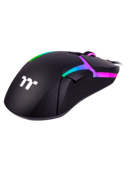 Thermaltake Level 20 RGB ratón Ambidextro USB tipo A Óptico 16000 DPI