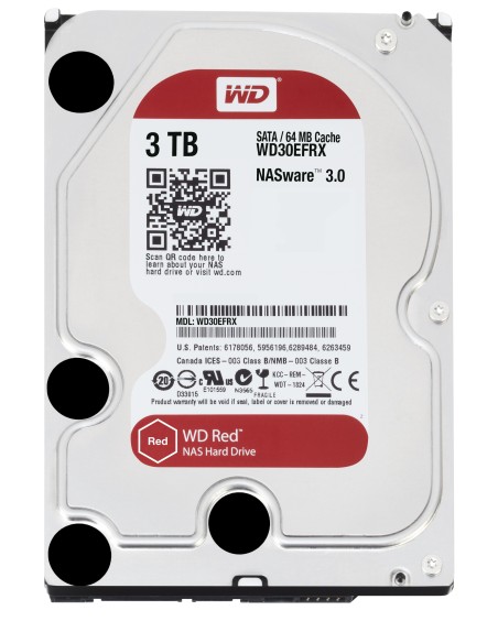 Western Digital Red 3.5" 3000 GB Serial ATA III