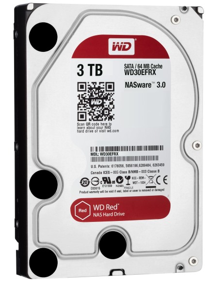Western Digital Red 3.5" 3000 GB Serial ATA III