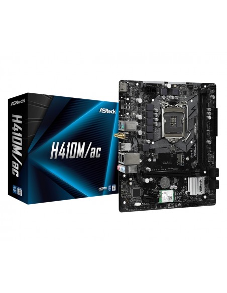 Asrock H410M ac Intel H410 LGA 1200 micro ATX