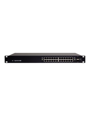 Ubiquiti Networks ES-24-500W switch Gestionado L2 L3 Gigabit Ethernet (10 100 1000) Energía sobre Ethernet (PoE) 1U Negro