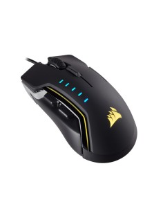 Corsair GLAIVE RGB ratón mano derecha USB tipo A Óptico 16000 DPI