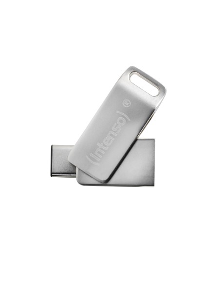 Intenso cMobile Line unidad flash USB 64 GB USB Type-A   USB Type-C 3.2 Gen 1 (3.1 Gen 1) Plata
