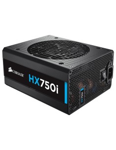 Corsair HX750i unidad de fuente de alimentación 750 W 20+4 pin ATX ATX Negro