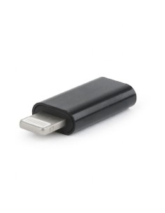 Gembird A-USB-CF8PM-01 cable gender changer USB type-C 8 pines Negro