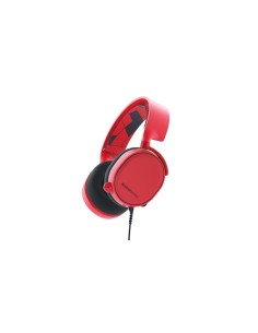 Steelseries Arctis 3 Auriculares Diadema Rojo