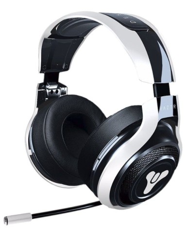 Razer Destiny 2 ManO’War Tournament Edition Auriculares Diadema Conector de 3,5 mm Negro, Blanco