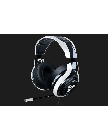 Razer Destiny 2 ManO’War Tournament Edition Auriculares Diadema Conector de 3,5 mm Negro, Blanco