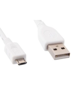 Gembird MicroUSB B - USB A, 0.5m cable USB 0,5 m USB 2.0 Micro-USB B Blanco