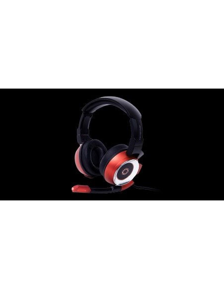 AVerMedia SonicWave 7.1 Auriculares Diadema USB tipo A Negro, Rojo