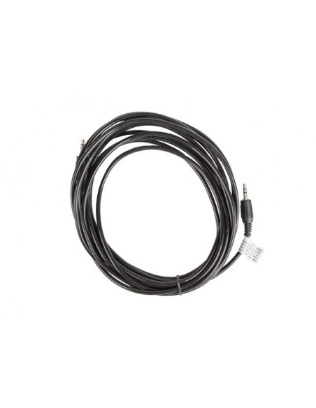 Lanberg CA-MJMJ-10CC-0050-BK cable de audio 5 m 3,5mm Negro