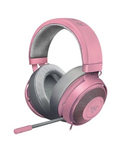 Razer Kraken Pro v2 Quartz Headset Auriculares Diadema Conector de 3,5 mm Gris, Rosa