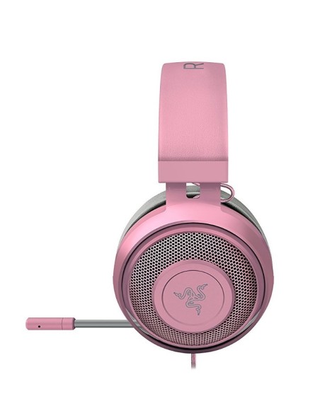 Razer Kraken Pro v2 Quartz Headset Auriculares Diadema Conector de 3,5 mm Gris, Rosa