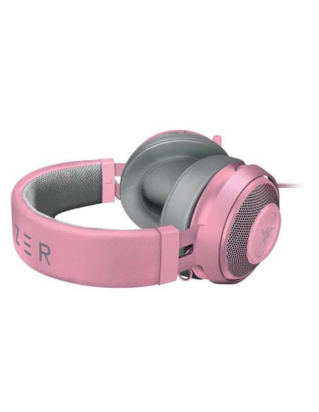 Razer Kraken Pro v2 Quartz Headset Auriculares Diadema Conector de 3,5 mm Gris, Rosa