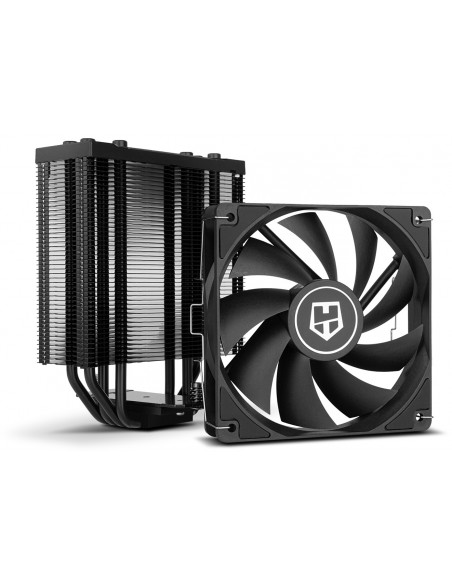 NOX Hummer H-224 Procesador Enfriador 12 cm Negro 1 pieza(s)