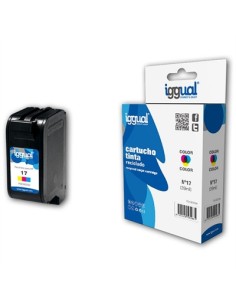 iggual Cartucho Reciclado HP Nº 17 C6625A Color - Imagen 1