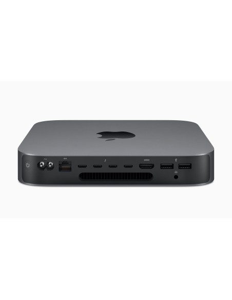 Apple Mac mini 8ª generación de procesadores Intel® Core™ i3 8 GB DDR4-SDRAM 128 GB SSD Mac OS X 10.14 Mojave Mini PC Gris