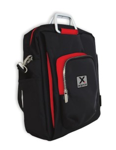 Approx appNBST15x maletines para portátil 39,6 cm (15.6") Mochila bandolera Negro, Rojo