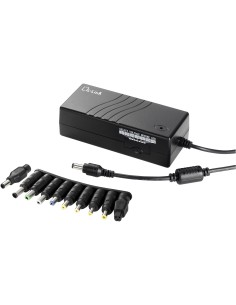 L-Link LL-AC-ADAPTER-70W adaptador e inversor de corriente Universal Negro
