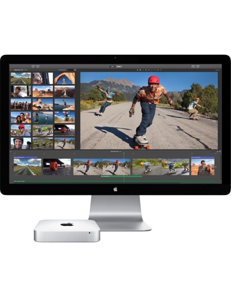 Apple Mac mini Nettop Intel Core i5 8 GB LPDDR3-SDRAM 1000 GB Unidad de disco duro Mac OS X 10.10 Yosemite Mini PC Plata