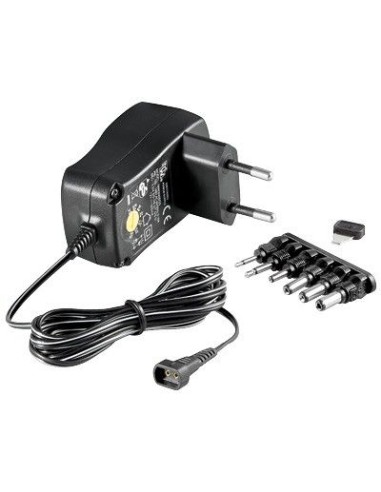 Goobay NTS 1000 EuP MW 3K10GS adaptador e inversor de corriente Negro