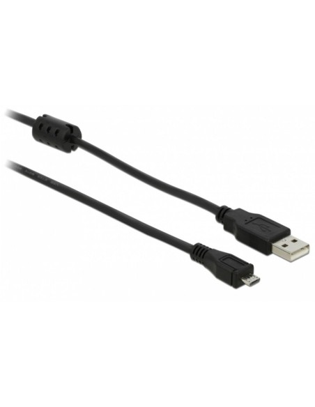 DeLOCK 82335 cable USB 2 m USB 2.0 USB A Micro-USB B Negro