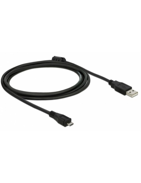 DeLOCK 82335 cable USB 2 m USB 2.0 USB A Micro-USB B Negro