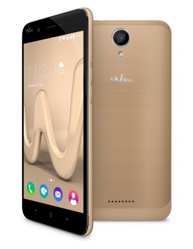 Wiko Harry 12,7 cm (5") SIM doble Android 7.0 4G Micro-USB B 3 GB 16 GB 2500 mAh Oro
