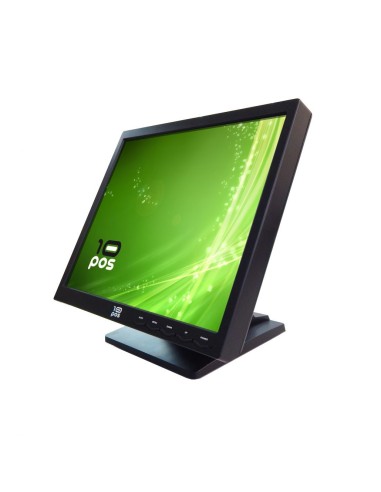 10POS TS-17 monitor pantalla táctil 43,2 cm (17") 1280 x 1024 Pixeles Single-touch Mesa Negro