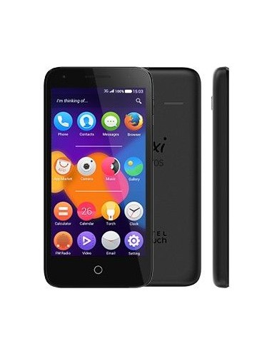 Alcatel PIXI 3 11,4 cm (4.5") SIM doble Android 4.4 3G 0,5 GB 4 GB 1400 mAh Negro