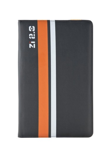 Ziron ZR115 funda para tablet 17,8 cm (7") Folio Negro, Naranja, Blanco