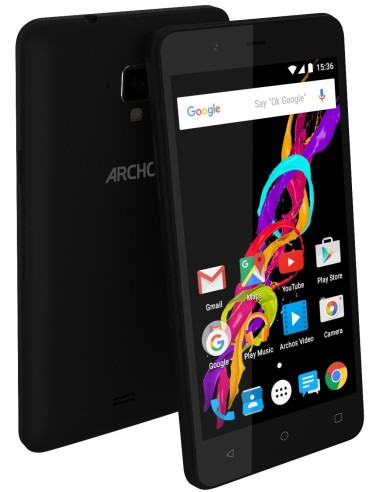 Archos Titanium 50 12,7 cm (5") SIM doble Android 5.1 4G Micro-USB B 1 GB 8 GB 2000 mAh Negro