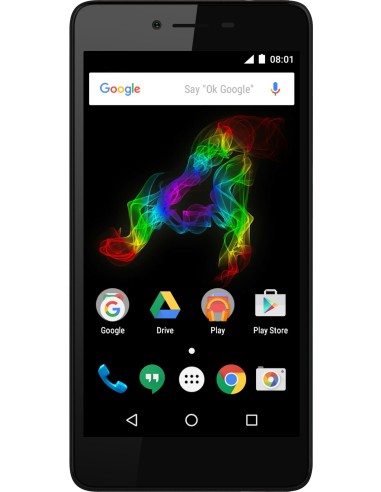 Archos Platinum 50 12,7 cm (5") SIM doble Android 6.0 4G MicroUSB 1 GB 8 GB 2200 mAh Negro