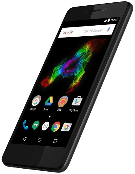 Archos Platinum 50 12,7 cm (5") SIM doble Android 6.0 4G MicroUSB 1 GB 8 GB 2200 mAh Negro
