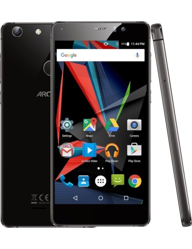 Archos Diamond 55 Selfie Lite 14 cm (5.5") SIM doble Android 6.0 4G Micro-USB B 3 GB 16 GB 3000 mAh Negro