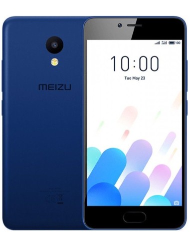 Meizu M5c 12,7 cm (5") Ranura híbrida Dual SIM Android 6.0 4G MicroUSB 2 GB 16 GB 3000 mAh Azul