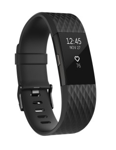 Fitbit Charge 2 OLED Pulsera de actividad Antracita, Negro