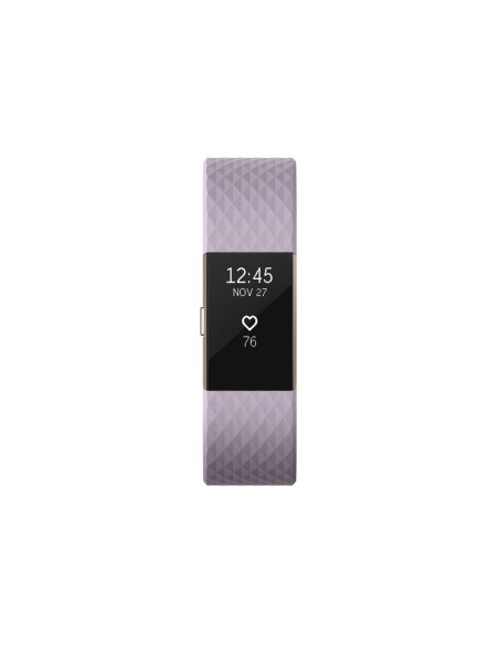 Fitbit Charge 2 OLED Pulsera de actividad Oro, Rosa
