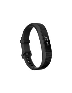 Fitbit FB163ABBKL correa para control de actividad Negro, Acero inoxidable