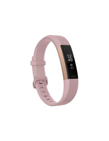 Fitbit Alta HR OLED Pulsera de actividad Oro rosado