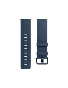 Fitbit Versa Horween L Grupo de rock Azul Cuero