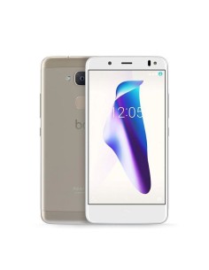 bq Aquaris V 13,2 cm (5.2") SIM doble Android 7.1.2 4G MicroUSB 4 GB 64 GB 3100 mAh Oro, Blanco