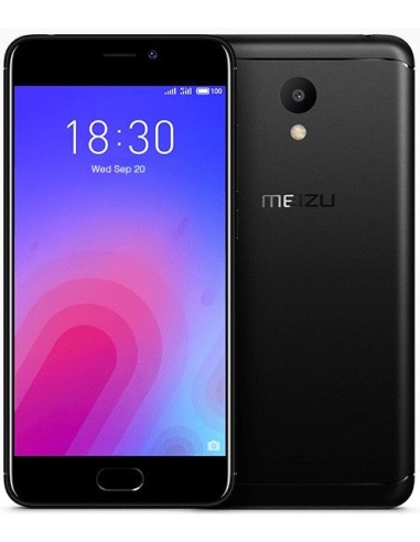 Meizu M6 13,2 cm (5.2") Ranura híbrida Dual SIM Android 7.0 4G MicroUSB 2 GB 16 GB 3070 mAh Negro