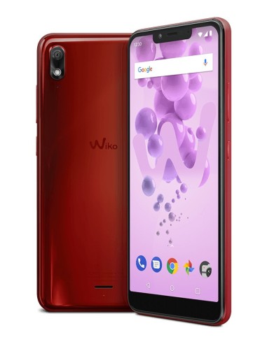 Wiko View 2 Go 15,1 cm (5.93") SIM doble Android 8.1 4G 3 GB 32 GB 4000 mAh Cereza, Rojo