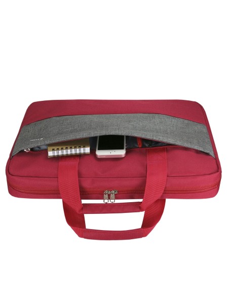 e-Vitta Master maletines para portátil 40,6 cm (16") Maletín Gris, Rojo