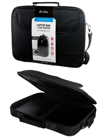 e-Vitta EVLB000300 maletines para portátil 40,6 cm (16") Bandolera Negro